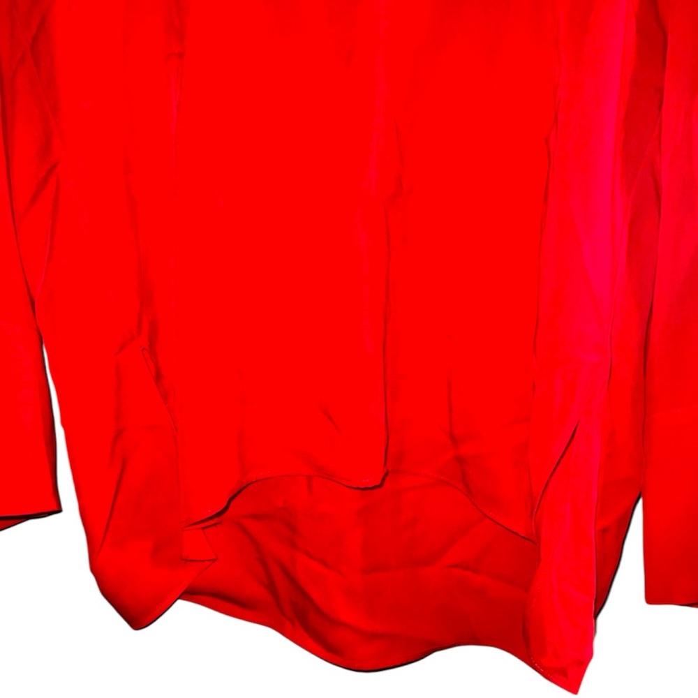 𝐙𝐀𝐑𝐀 | RED LONG SLEEVE TOP - Picture 6 of 10